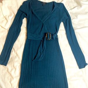 Blue aqua dress S size